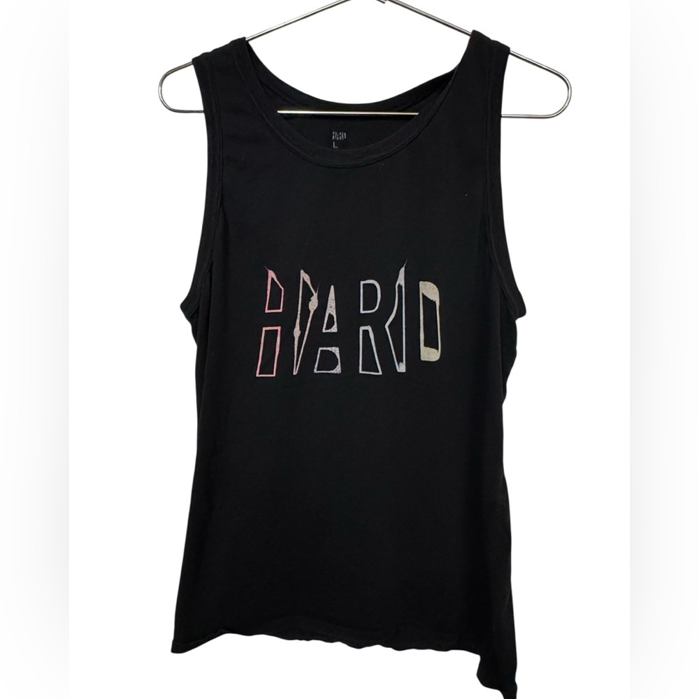 HARD Festival Travis Scott Trippie Redd Tour Black Tank Top Women’s L 2018 RARE